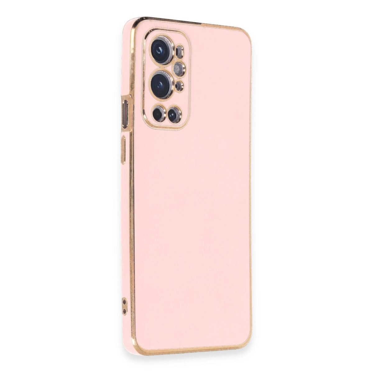One Plus 9 Pro Kılıf Volet Silikon - Pembe One Plus 9 Pro Kılıf Volet Silikon - Pembe