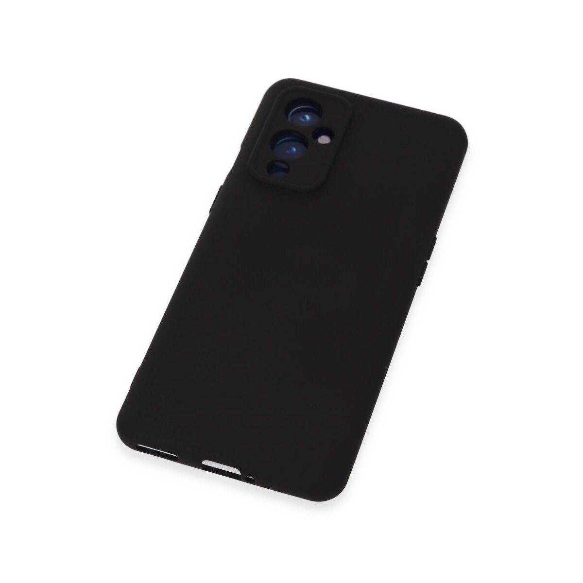 One Plus 9 Kılıf Nano İçi Kadife Silikon - Siyah One Plus 9 Kılıf Nano İçi Kadife Silikon - Siyah