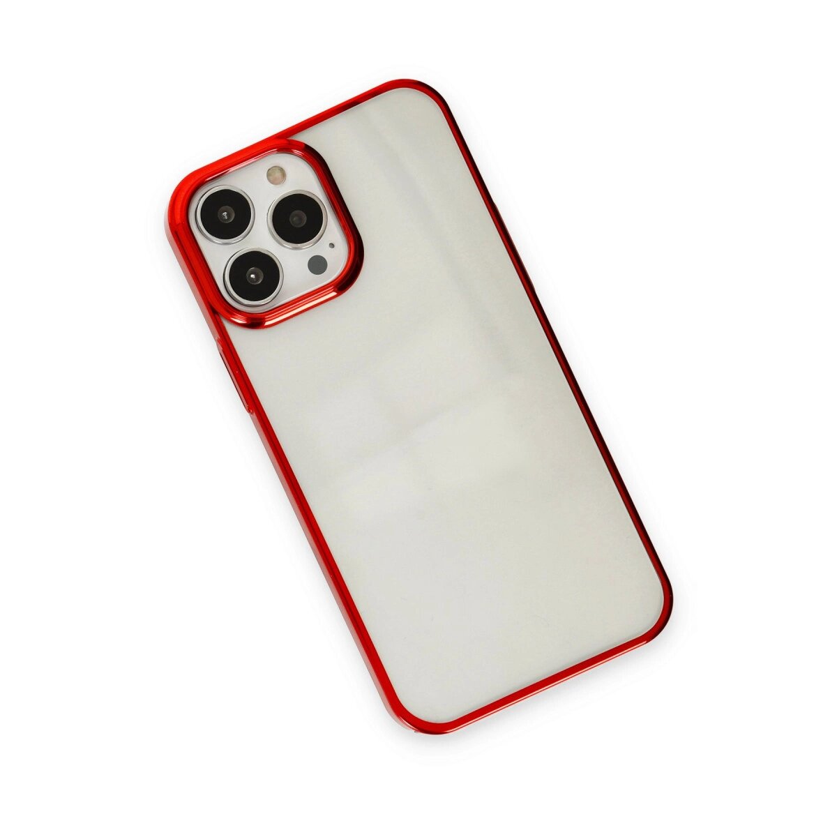 Apple İphone 14 Pro Kılıf Element Silikon - Kırmızı