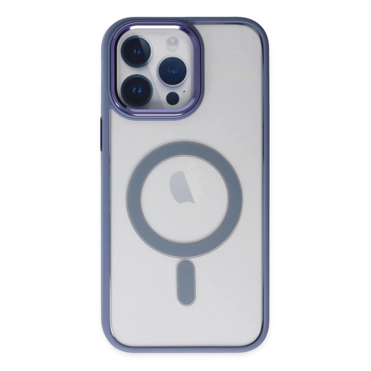 Apple İphone 14 Pro Kılıf Room Magneticsafe Silikon - Sierra Blue Apple İphone 14 Pro Kılıf Room Magneticsafe Silikon - Sierra Blue