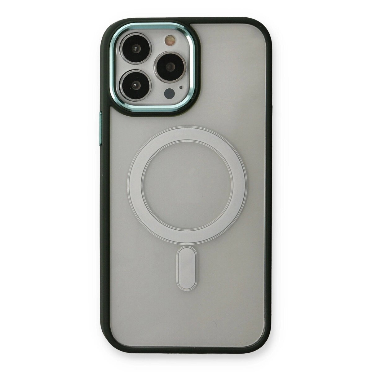 Apple İphone 14 Pro Kılıf Room Magneticsafe Silikon - Köknar Yeşili Apple İphone 14 Pro Kılıf Room Magneticsafe Silikon - Köknar Yeşili