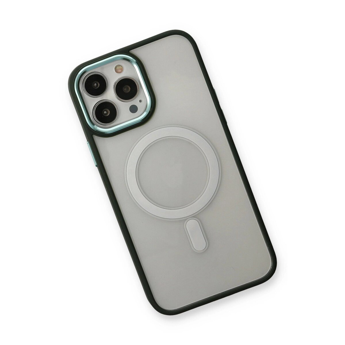 Apple İphone 14 Pro Max Kılıf Room Magneticsafe Silikon - Köknar Yeşili Apple İphone 14 Pro Max Kılıf Room Magneticsafe Silikon - Köknar Yeşili