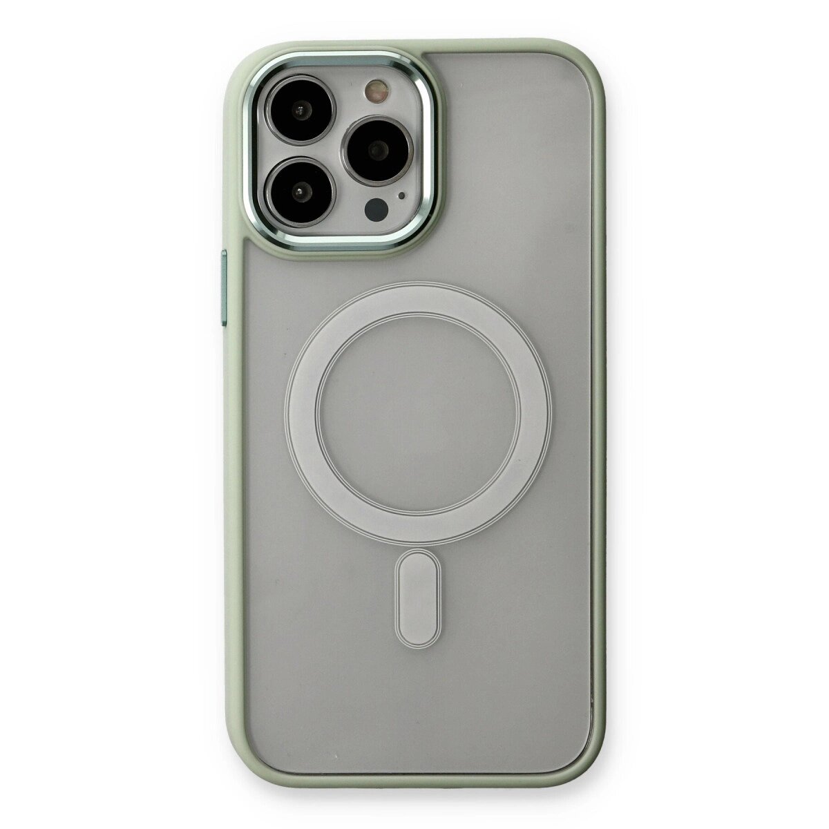 Apple İphone 14 Pro Max Kılıf Room Magneticsafe Silikon - Su Yeşili Apple İphone 14 Pro Max Kılıf Room Magneticsafe Silikon - Su Yeşili