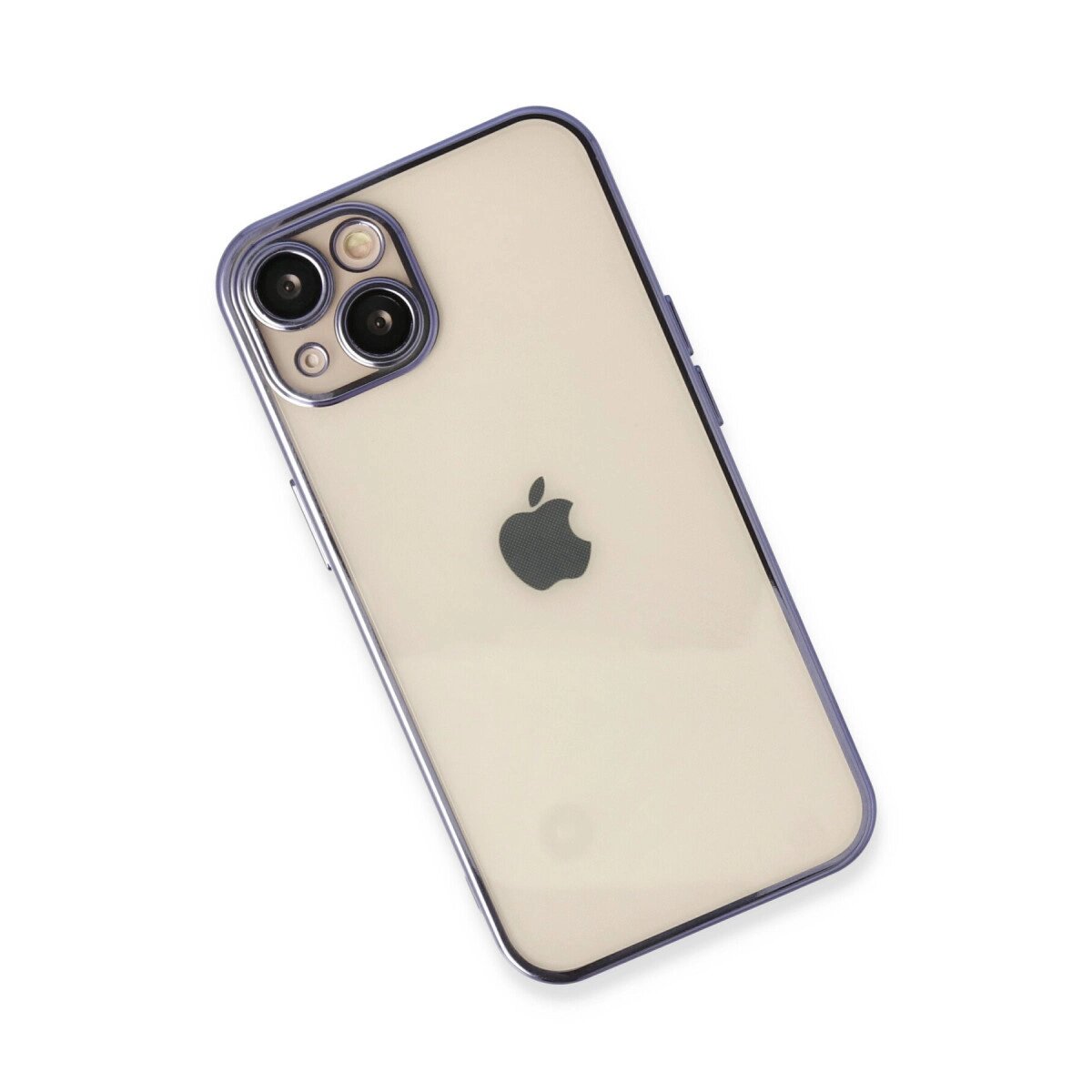 Apple İphone 14 Kılıf Razer Lensli Silikon - Mor Apple İphone 14 Kılıf Razer Lensli Silikon - Mor