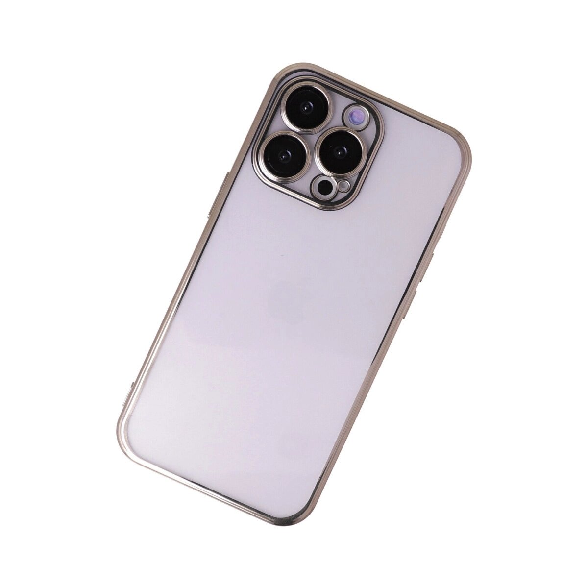 Apple İphone 14 Pro Kılıf Razer Lensli Silikon - Gold Apple İphone 14 Pro Kılıf Razer Lensli Silikon - Gold