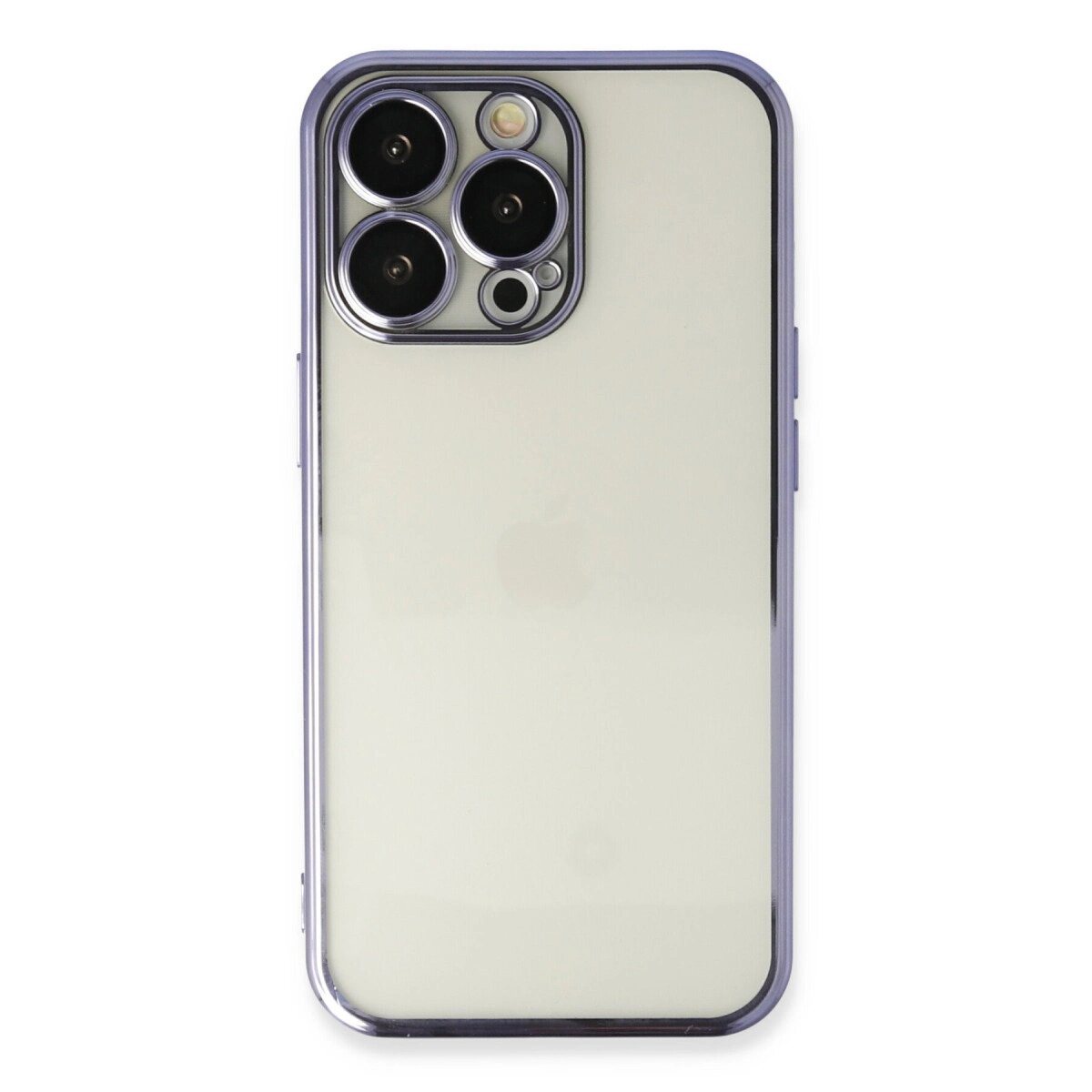 Apple İphone 14 Pro Kılıf Razer Lensli Silikon - Mor Apple İphone 14 Pro Kılıf Razer Lensli Silikon - Mor