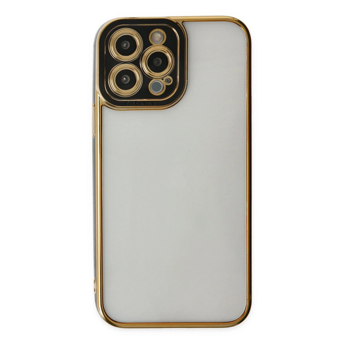 Apple İphone 14 Pro Max Kılıf Liva Lens Silikon - Siyah Apple İphone 14 Pro Max Kılıf Liva Lens Silikon - Siyah