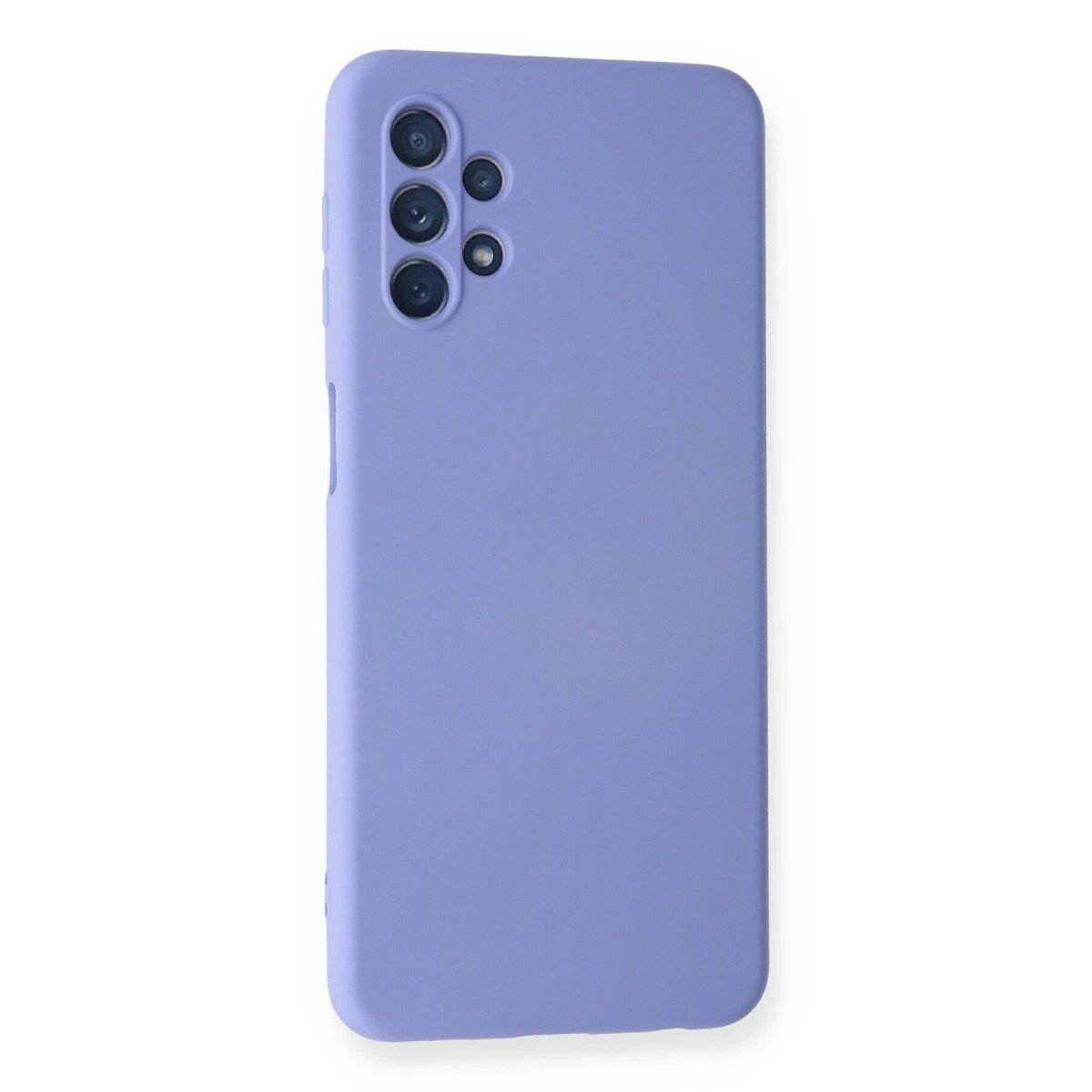 Samsung Galaxy A52 Kılıf Nano İçi Kadife Silikon - Lila Samsung Galaxy A52 Kılıf Nano İçi Kadife Silikon - Lila