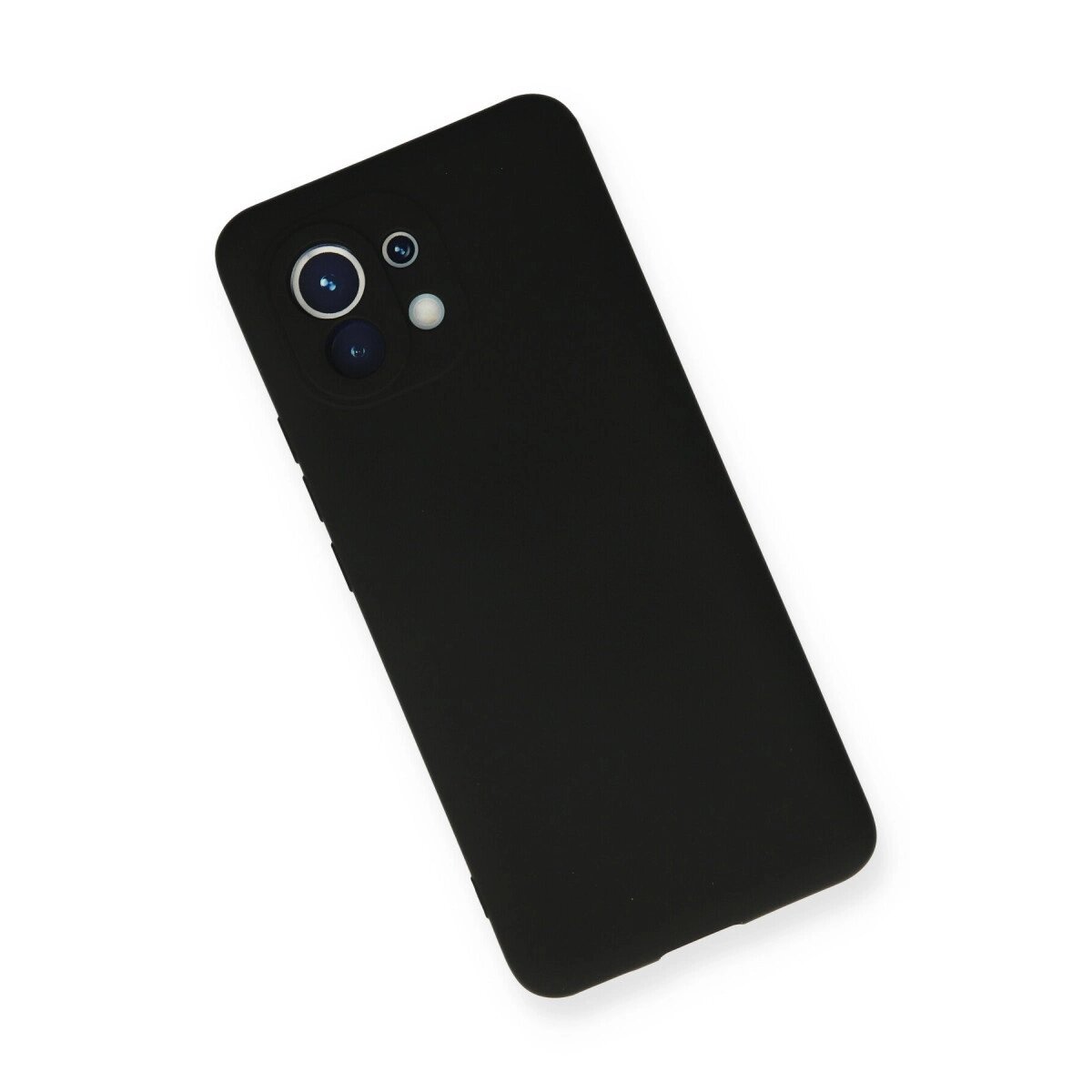Xiaomi Mi 11 Kılıf Nano İçi Kadife Silikon - Siyah Xiaomi Mi 11 Kılıf Nano İçi Kadife Silikon - Siyah