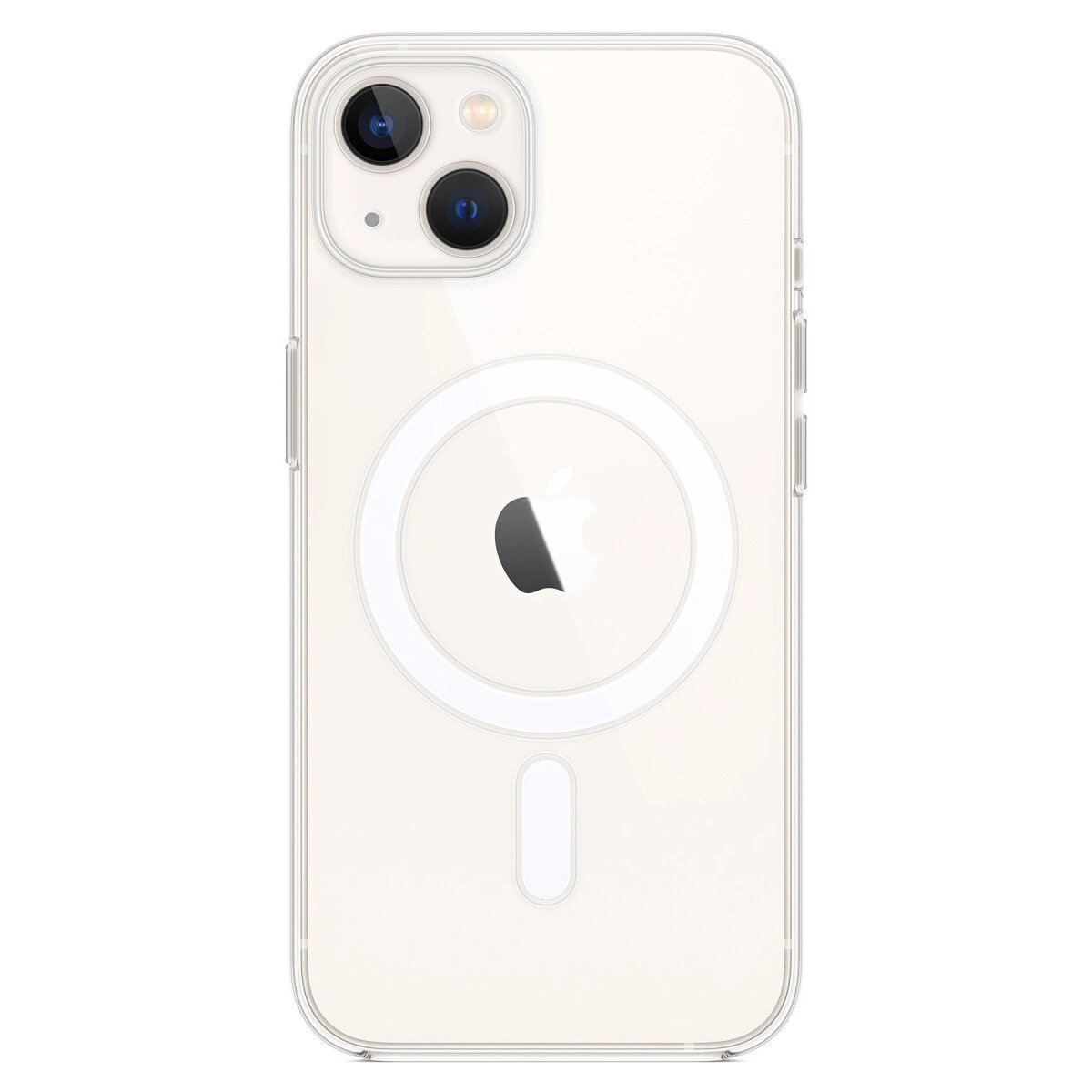 Apple İphone 14 Kılıf Magneticsafe Şeffaf Silikon - Şeffaf Apple İphone 14 Kılıf Magneticsafe Şeffaf Silikon - Şeffaf