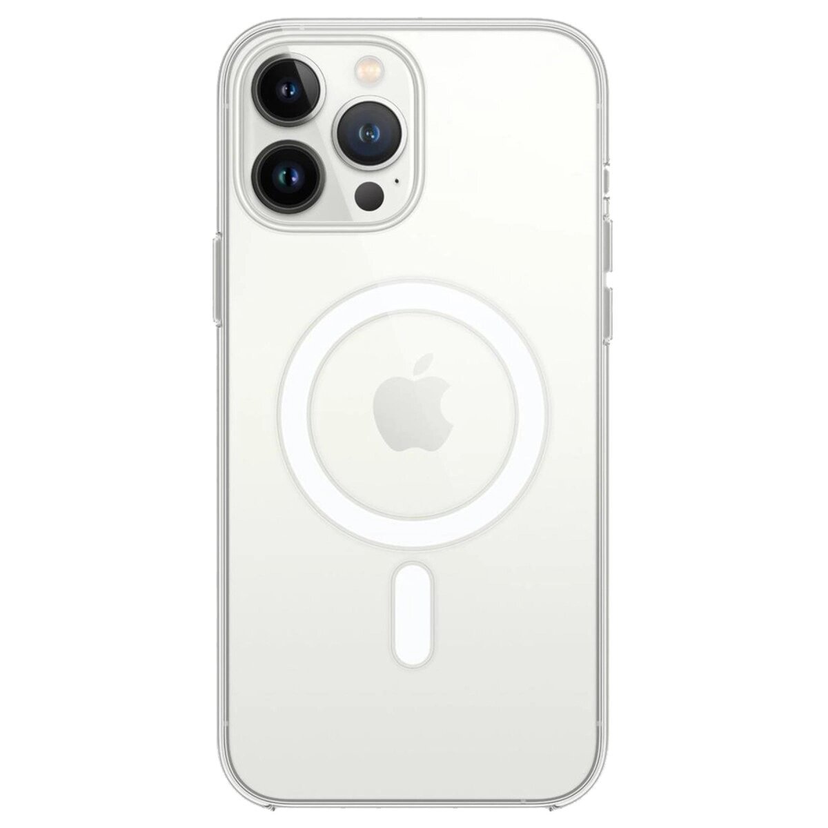 Apple İphone 14 Pro Max Kılıf Magneticsafe Şeffaf Silikon - Şeffaf