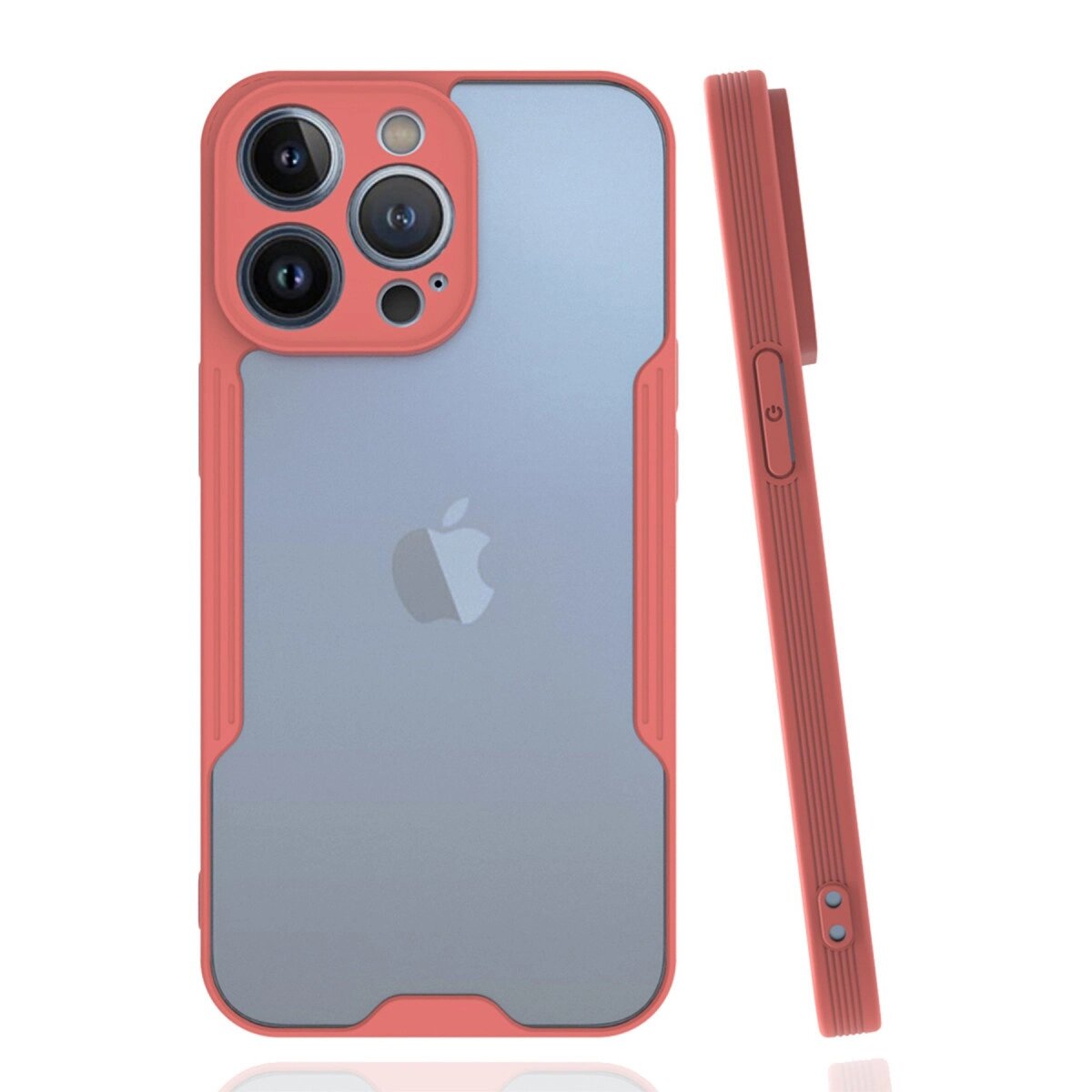 Apple İphone 14 Pro Kılıf Platin Silikon - Pembe Apple İphone 14 Pro Kılıf Platin Silikon - Pembe