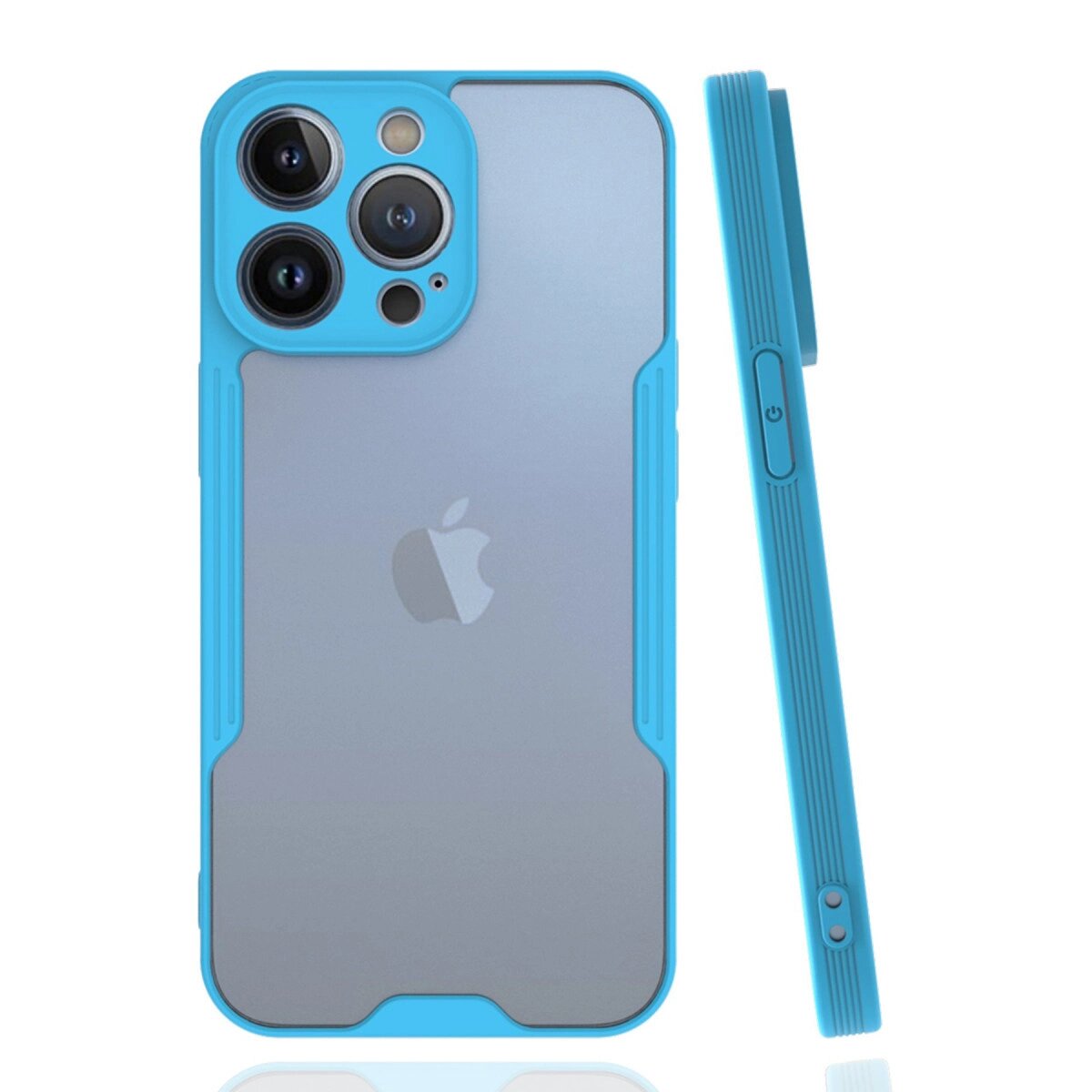 Apple İphone 14 Pro Max Kılıf Platin Silikon - Mavi Apple İphone 14 Pro Max Kılıf Platin Silikon - Mavi