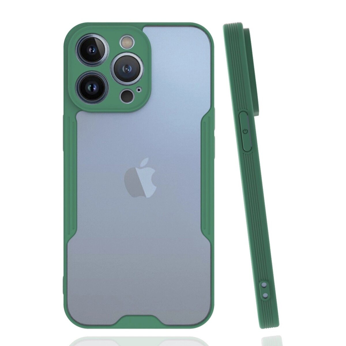 Apple İphone 14 Pro Max Kılıf Platin Silikon - Yeşil Apple İphone 14 Pro Max Kılıf Platin Silikon - Yeşil