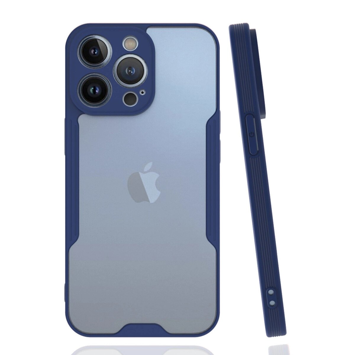 Apple İphone 14 Pro Max Kılıf Platin Silikon - Lacivert Apple İphone 14 Pro Max Kılıf Platin Silikon - Lacivert