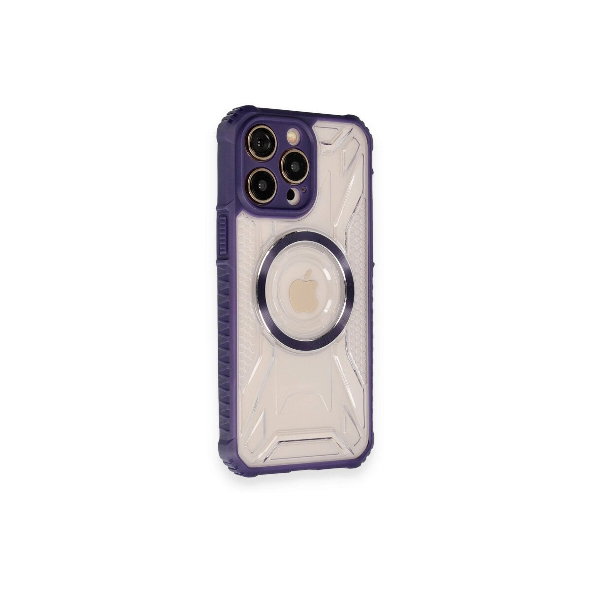 Apple İphone 12 Pro Kılıf Prag Magneticsafe Kapak - Derin Mor Apple İphone 12 Pro Kılıf Prag Magneticsafe Kapak - Derin Mor