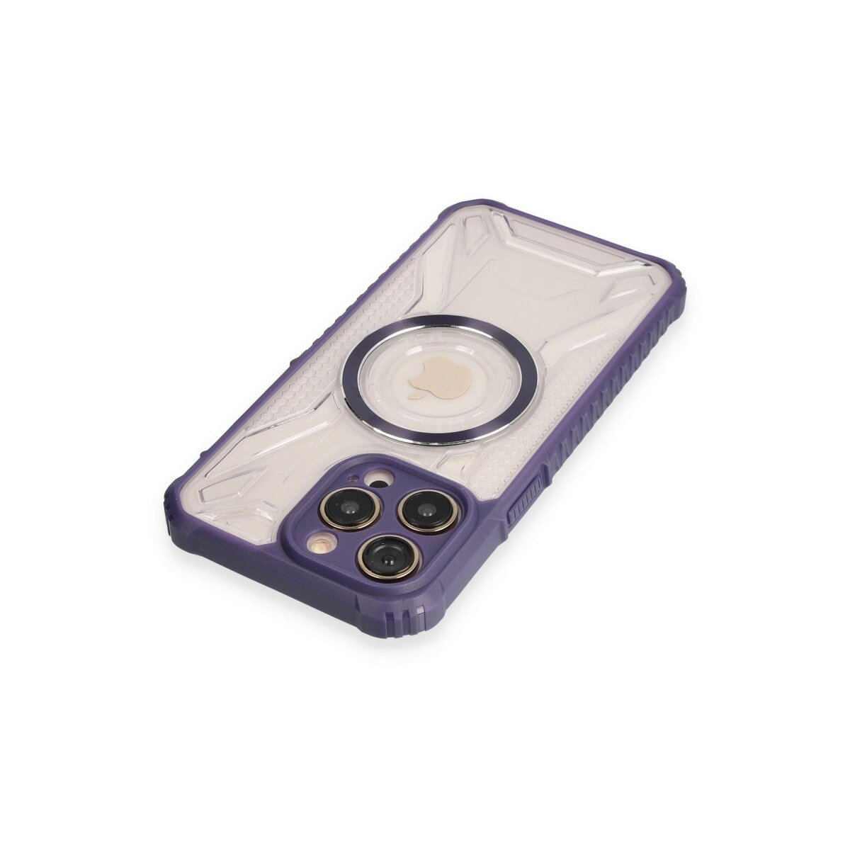 Apple İphone 12 Pro Kılıf Prag Magneticsafe Kapak - Derin Mor Apple İphone 12 Pro Kılıf Prag Magneticsafe Kapak - Derin Mor