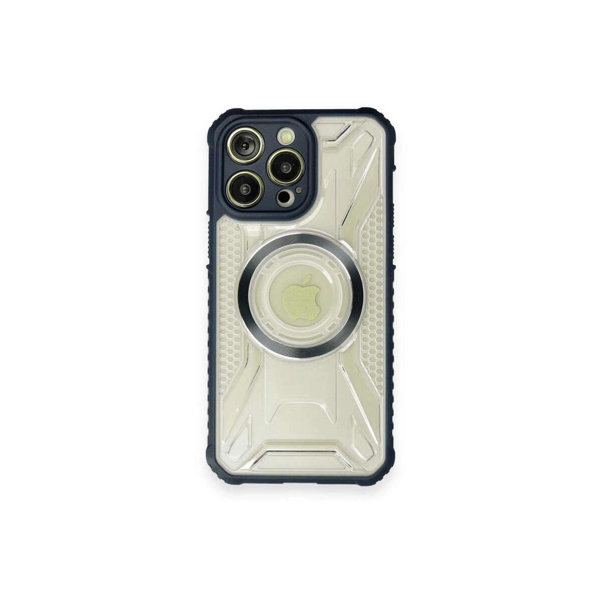 Apple İphone 12 Pro Max Kılıf Prag Magneticsafe Kapak - Lacivert Apple İphone 12 Pro Max Kılıf Prag Magneticsafe Kapak - Lacivert