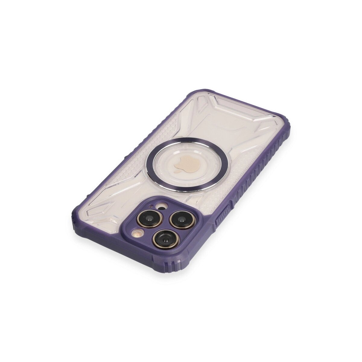 Apple İphone 14 Pro Kılıf Prag Magneticsafe Kapak - Derin Mor Apple İphone 14 Pro Kılıf Prag Magneticsafe Kapak - Derin Mor