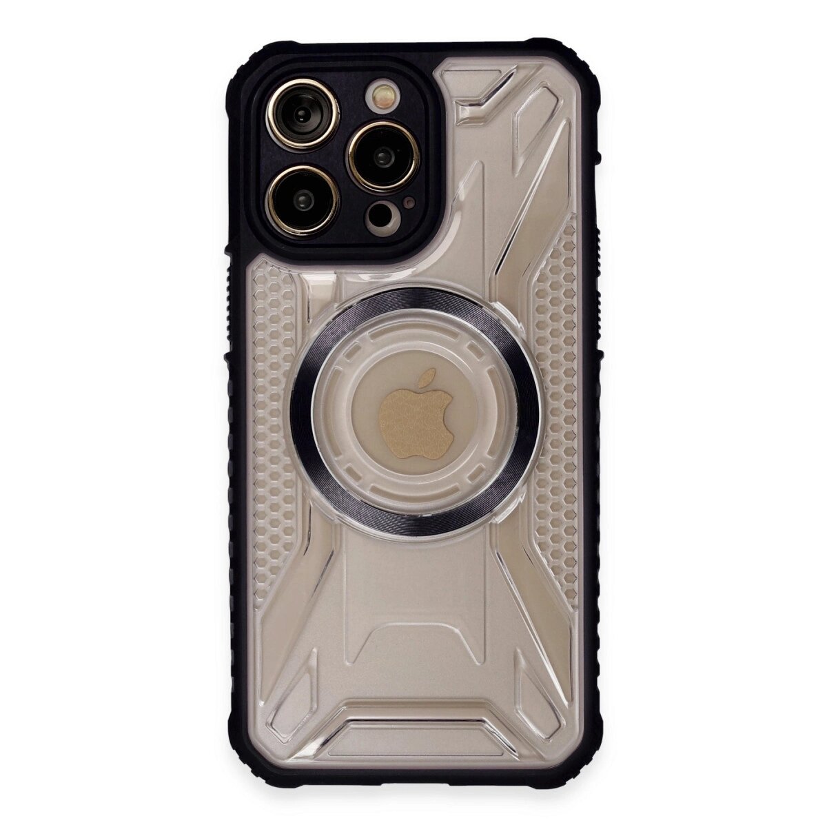 Apple İphone 14 Pro Max Kılıf Prag Magneticsafe Kapak - Siyah Apple İphone 14 Pro Max Kılıf Prag Magneticsafe Kapak - Siyah
