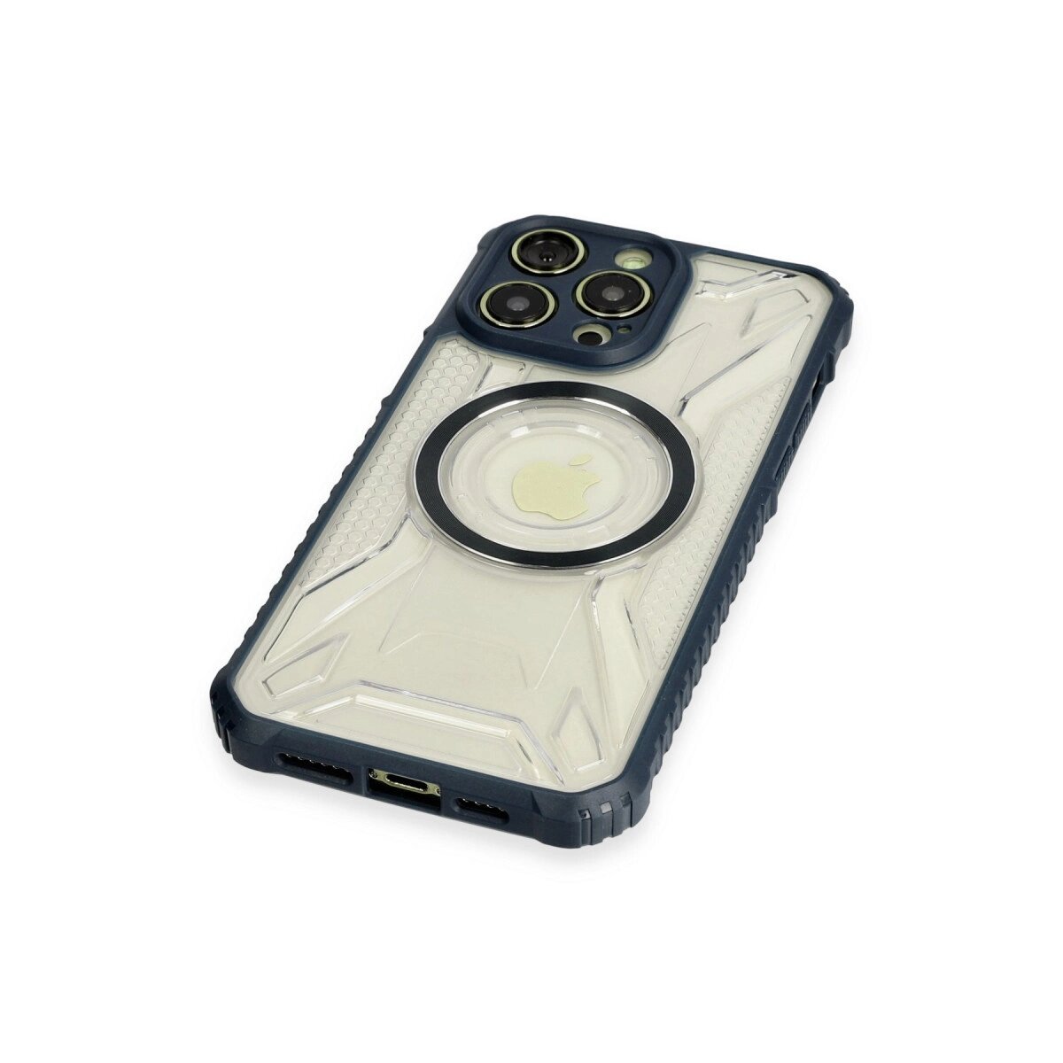 Apple İphone 14 Pro Max Kılıf Prag Magneticsafe Kapak - Lacivert Apple İphone 14 Pro Max Kılıf Prag Magneticsafe Kapak - Lacivert