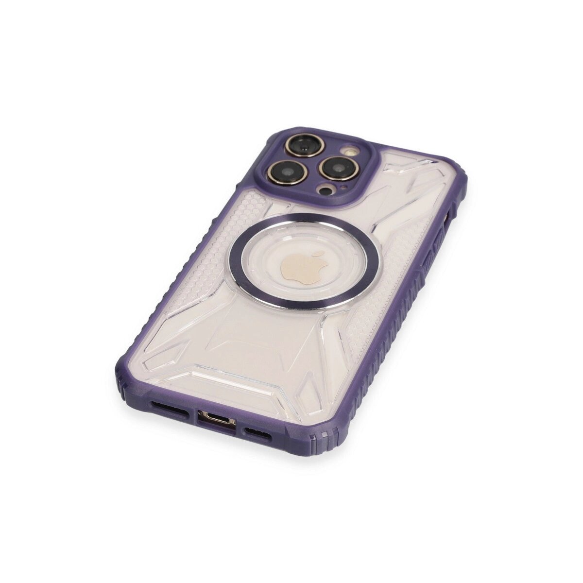 Apple İphone 14 Pro Max Kılıf Prag Magneticsafe Kapak - Derin Mor Apple İphone 14 Pro Max Kılıf Prag Magneticsafe Kapak - Derin Mor