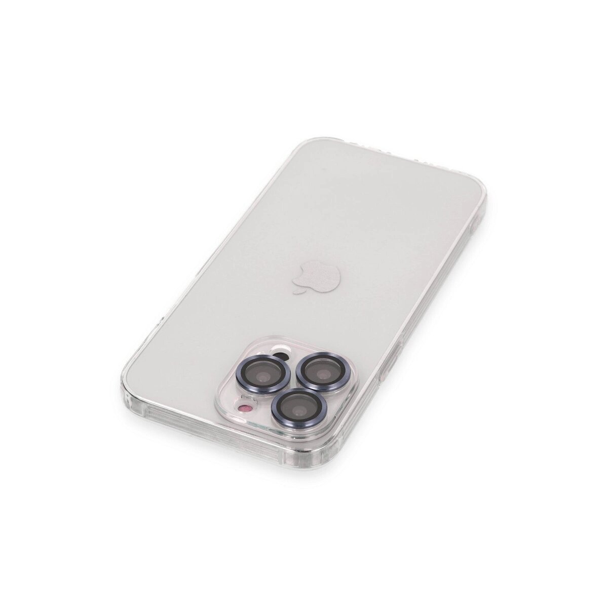 Apple İphone 13 Pro Kılıf Luko Lens Silikon - Sierra Blue