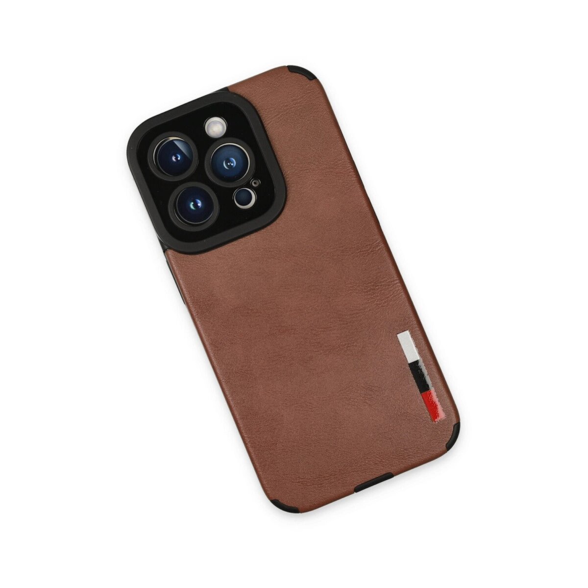 Apple İphone 14 Pro Max Kılıf Loop Deri Silikon - Kahverengi Apple İphone 14 Pro Max Kılıf Loop Deri Silikon - Kahverengi