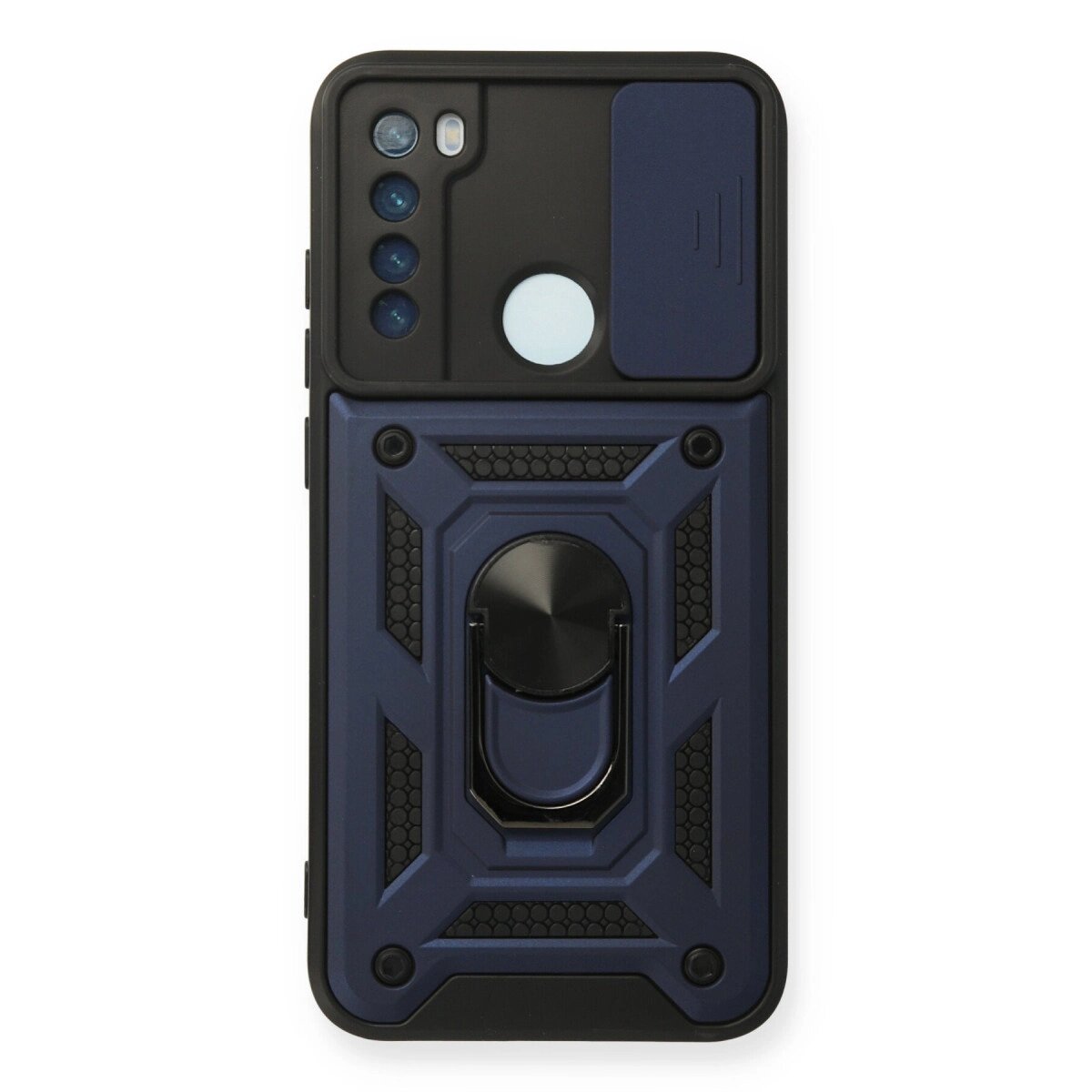 Xiaomi Redmi Note 8 Kılıf Pars Lens Yüzüklü Silikon - Lacivert Xiaomi Redmi Note 8 Kılıf Pars Lens Yüzüklü Silikon - Lacivert