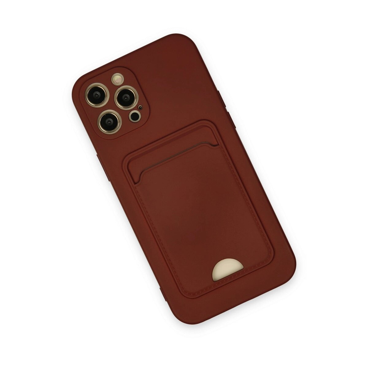 Apple İphone 12 Pro Max Kılıf Kelvin Kartvizitli Silikon - Bordo Apple İphone 12 Pro Max Kılıf Kelvin Kartvizitli Silikon - Bordo