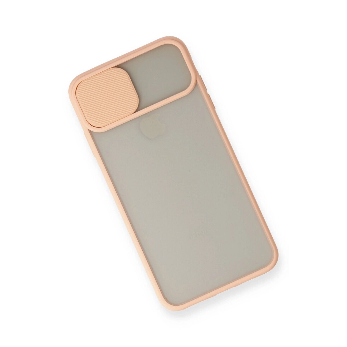 Apple İphone X Kılıf Palm Buzlu Kamera Sürgülü Silikon - Pembe Apple İphone X Kılıf Palm Buzlu Kamera Sürgülü Silikon - Pembe