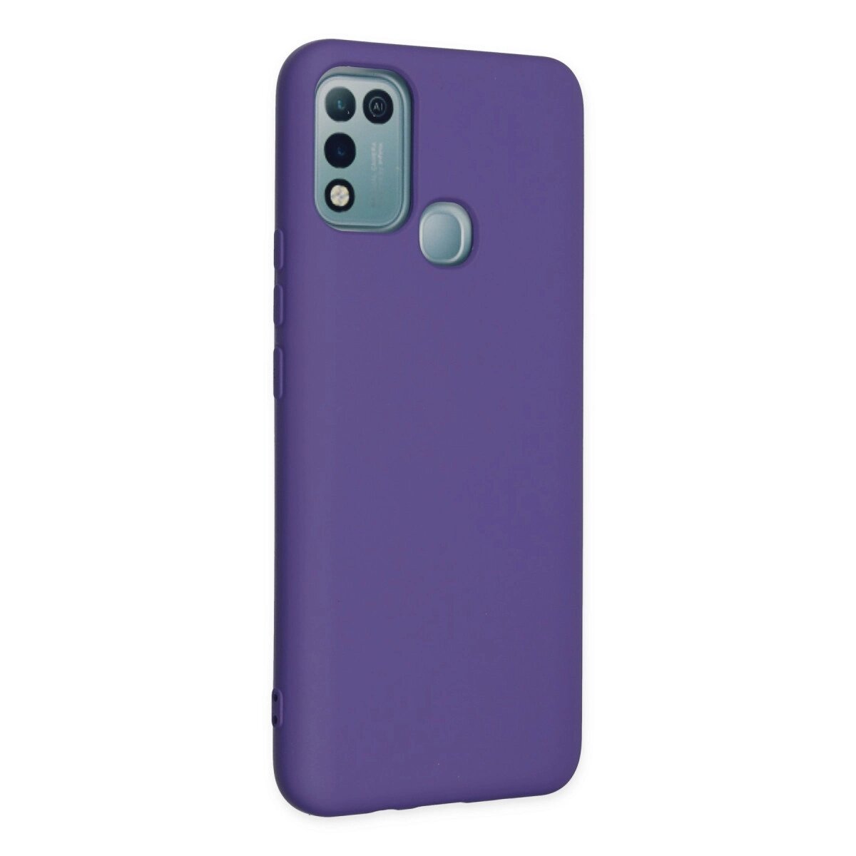 İnfinix Hot 10 Play Kılıf Nano İçi Kadife Silikon - Mor İnfinix Hot 10 Play Kılıf Nano İçi Kadife Silikon - Mor
