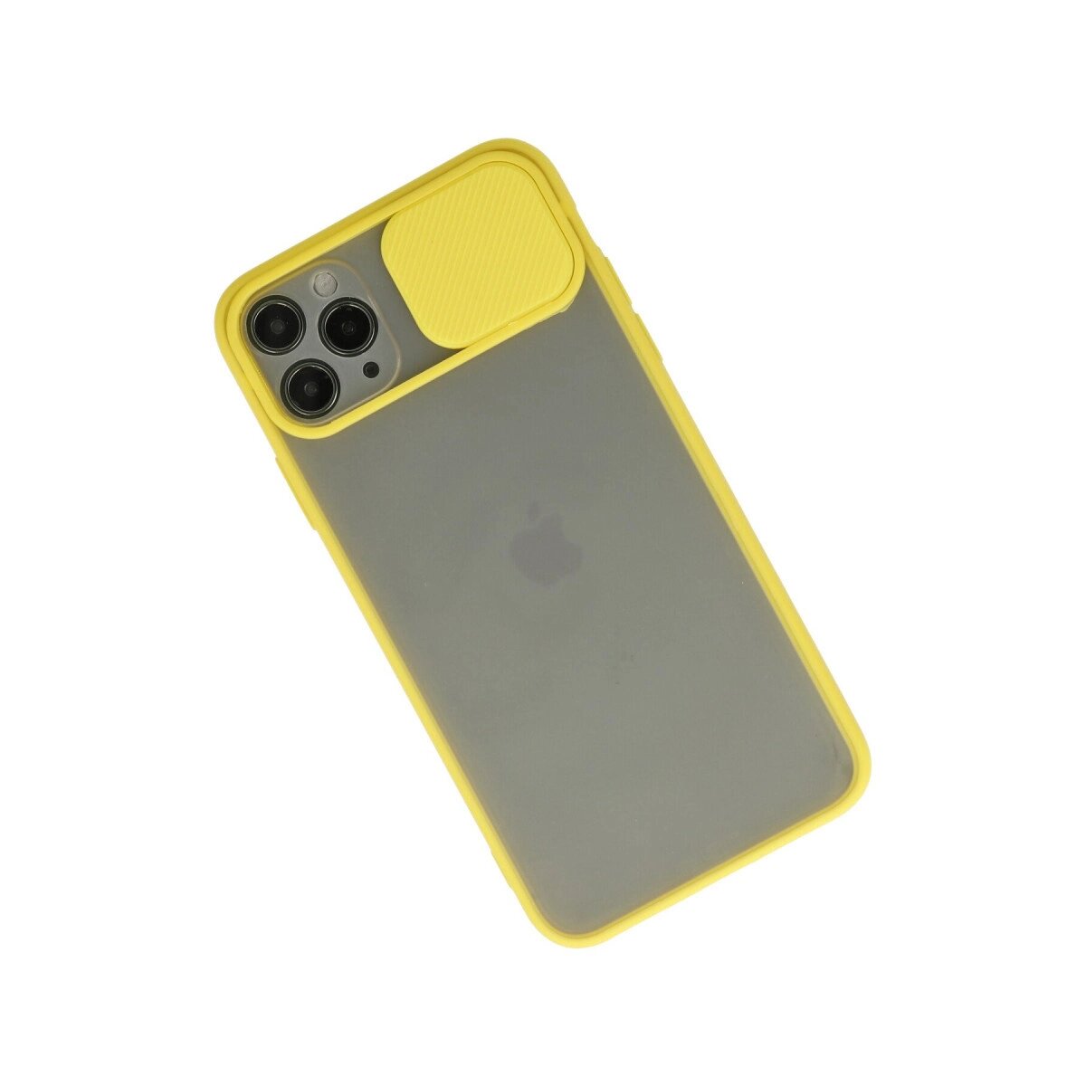 Apple İphone 11 Pro Kılıf Palm Buzlu Kamera Sürgülü Silikon - Sarı Apple İphone 11 Pro Kılıf Palm Buzlu Kamera Sürgülü Silikon - Sarı