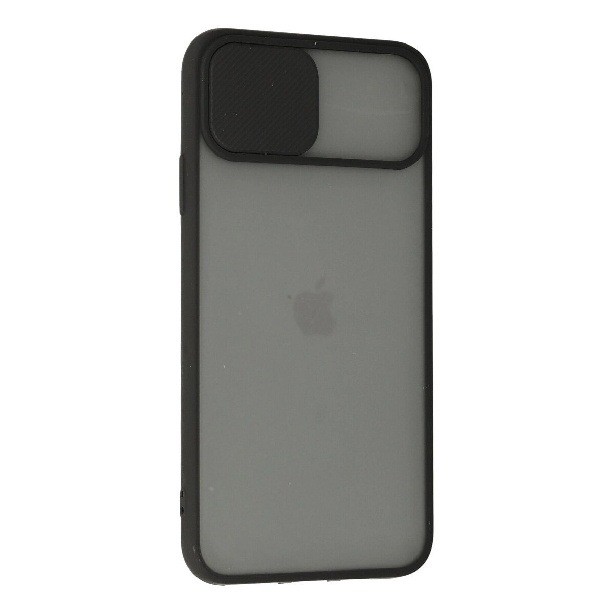 Apple İphone 11 Pro Max Kılıf Palm Buzlu Kamera Sürgülü Silikon - Siyah