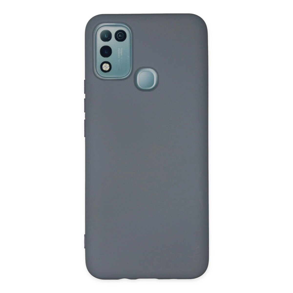 İnfinix Hot 10 Play Kılıf Nano İçi Kadife Silikon - Gri İnfinix Hot 10 Play Kılıf Nano İçi Kadife Silikon - Gri