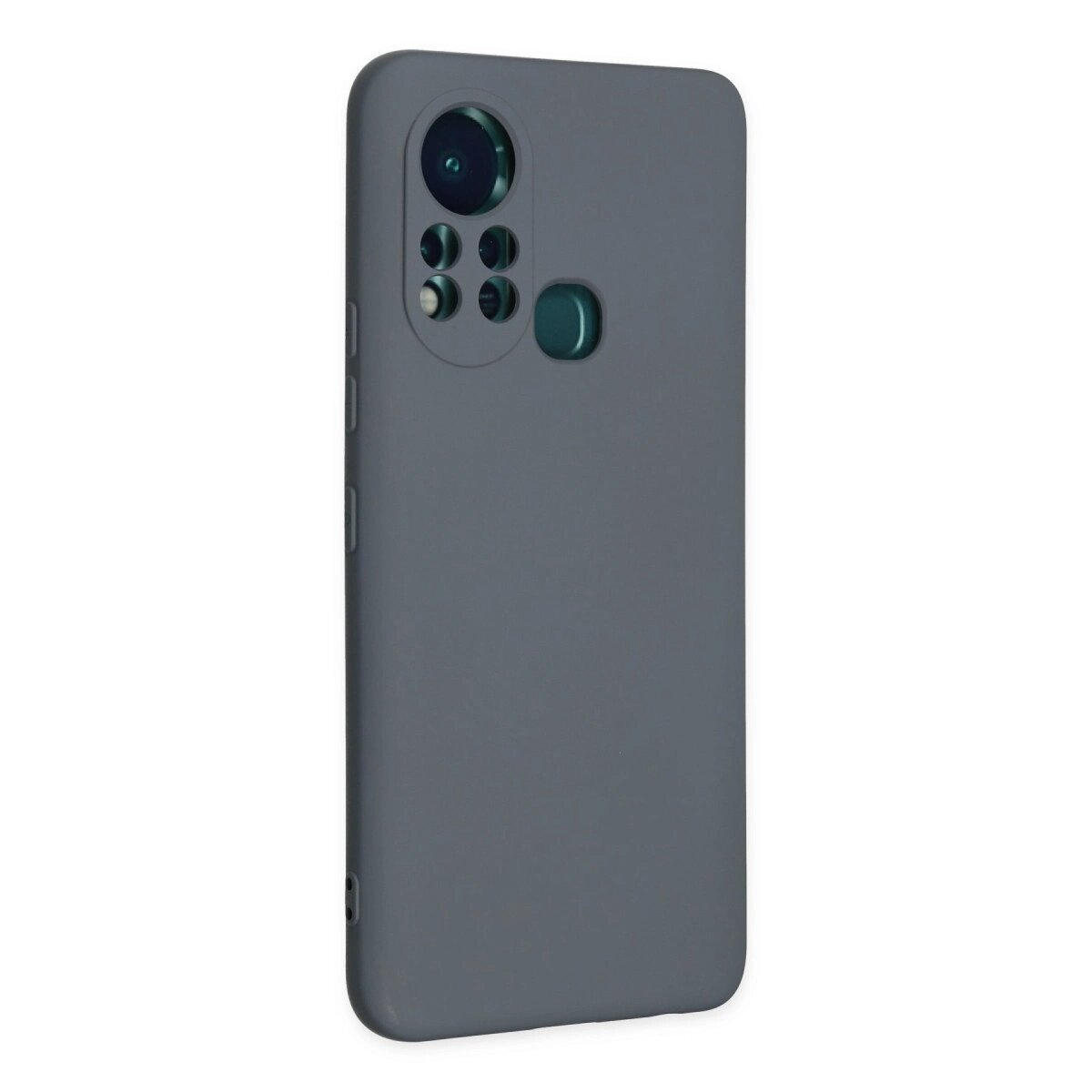 İnfinix Hot 11s Kılıf Nano İçi Kadife Silikon - Gri İnfinix Hot 11s Kılıf Nano İçi Kadife Silikon - Gri