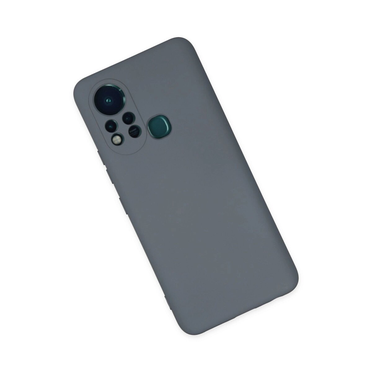 İnfinix Hot 11s Kılıf Nano İçi Kadife Silikon - Gri İnfinix Hot 11s Kılıf Nano İçi Kadife Silikon - Gri