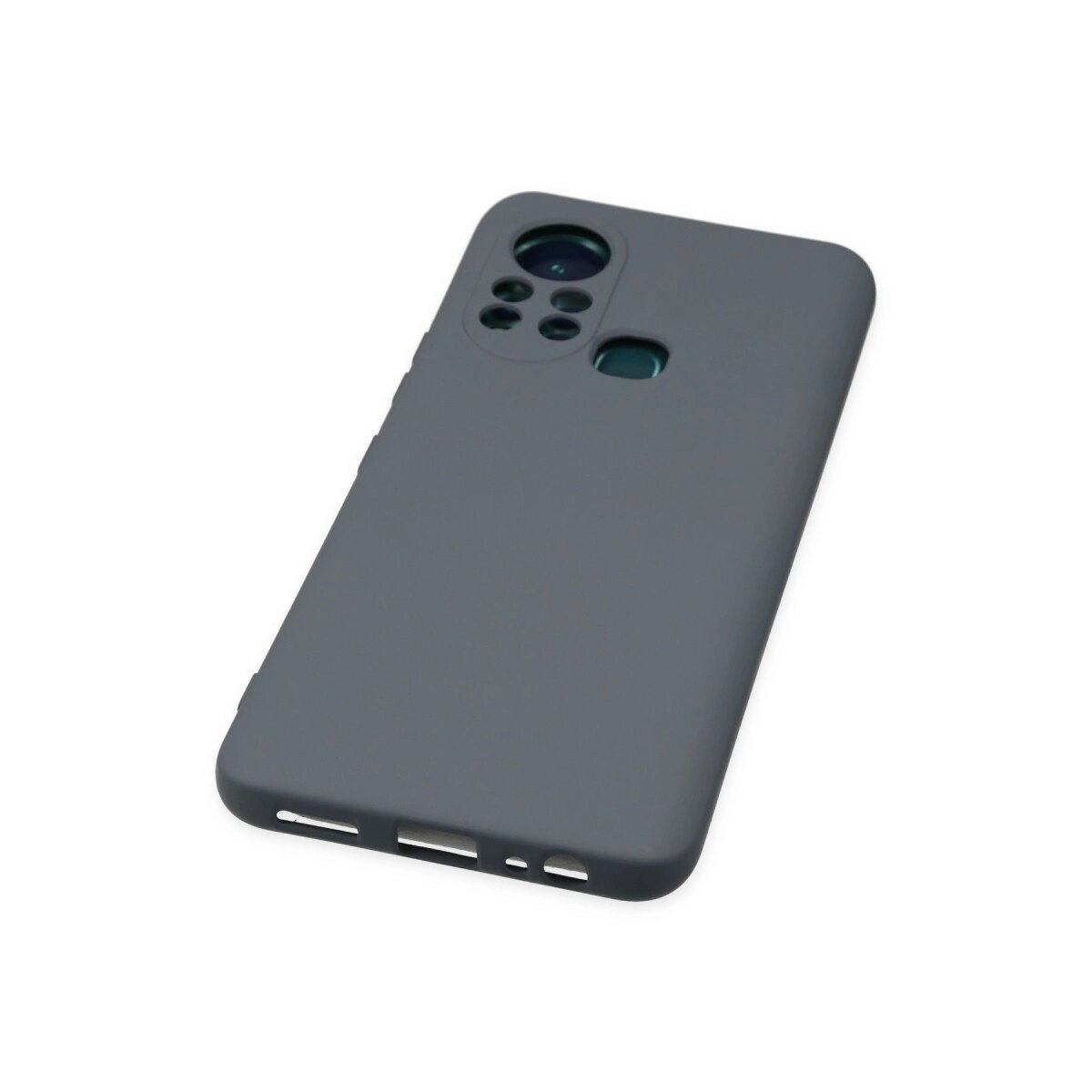 İnfinix Hot 11s Kılıf Nano İçi Kadife Silikon - Gri İnfinix Hot 11s Kılıf Nano İçi Kadife Silikon - Gri