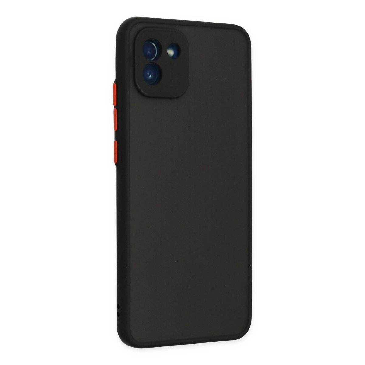 Samsung Galaxy A03 Kılıf Montreal Silikon Kapak - Siyah Samsung Galaxy A03 Kılıf Montreal Silikon Kapak - Siyah