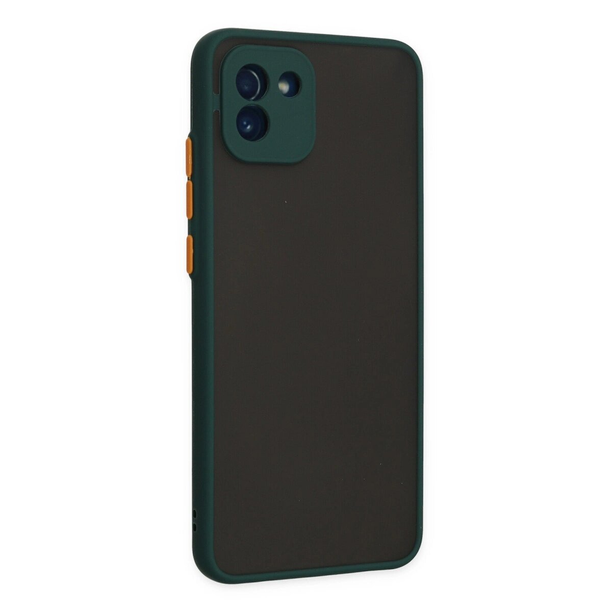 Samsung Galaxy A03 Kılıf Montreal Silikon Kapak - Yeşil Samsung Galaxy A03 Kılıf Montreal Silikon Kapak - Yeşil