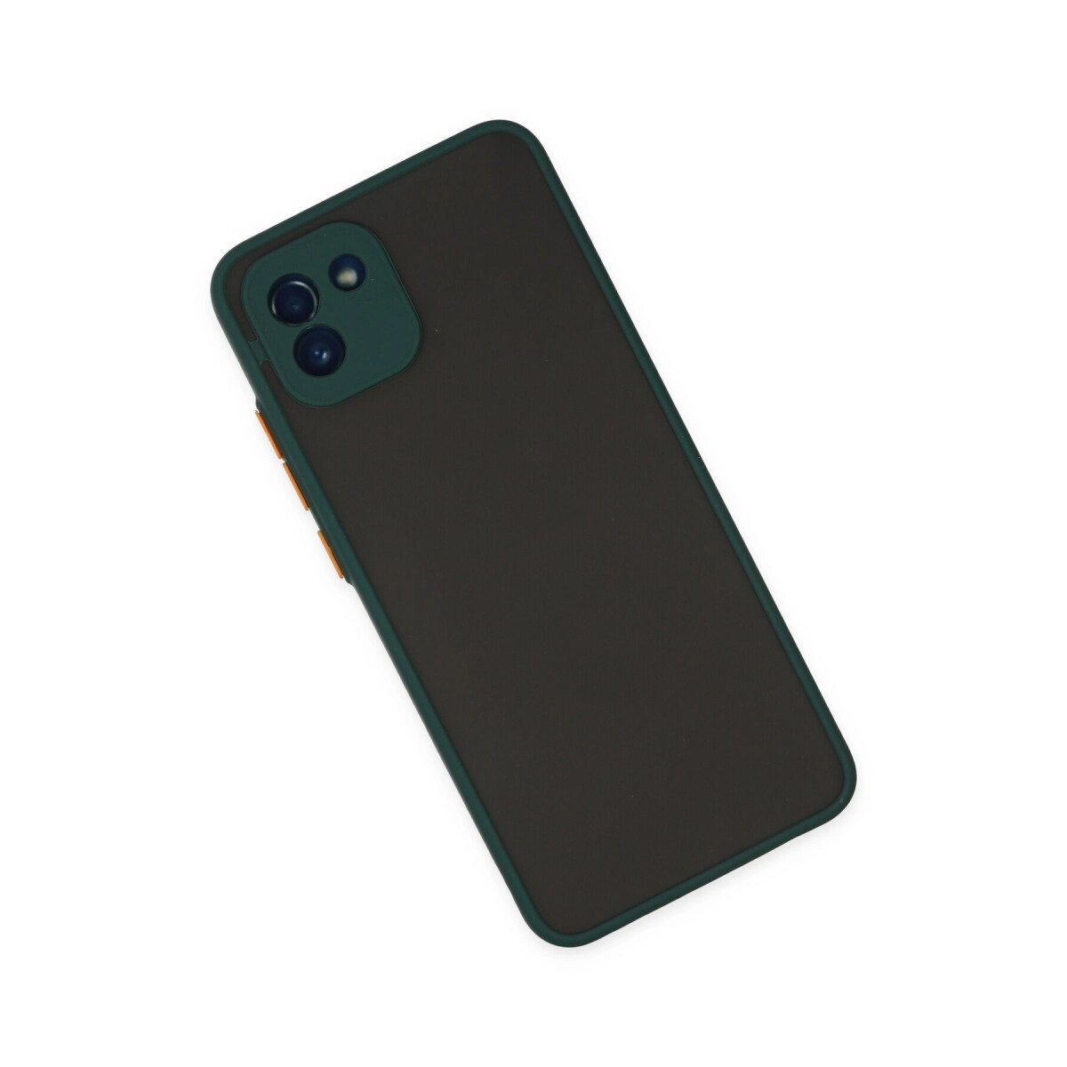 Samsung Galaxy A03 Kılıf Montreal Silikon Kapak - Yeşil Samsung Galaxy A03 Kılıf Montreal Silikon Kapak - Yeşil