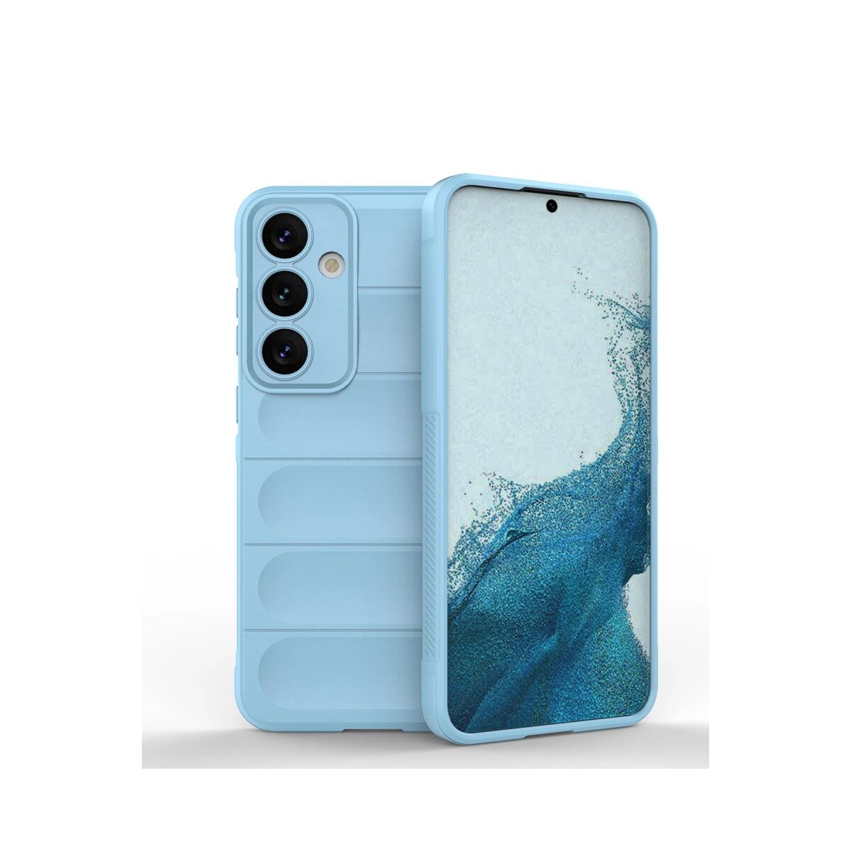 Samsung Galaxy S24 Kılıf Optimum Silikon - Sky Blue Samsung Galaxy S24 Kılıf Optimum Silikon - Sky Blue
