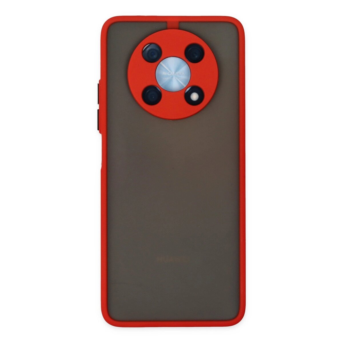 Huawei Nova Y90 Kılıf Montreal Silikon Kapak - Kırmızı Huawei Nova Y90 Kılıf Montreal Silikon Kapak - Kırmızı