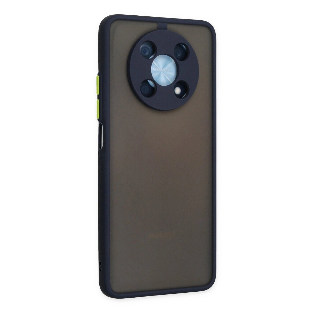 Huawei Nova Y90 Kılıf Montreal Silikon Kapak - Lacivert Huawei Nova Y90 Kılıf Montreal Silikon Kapak - Lacivert