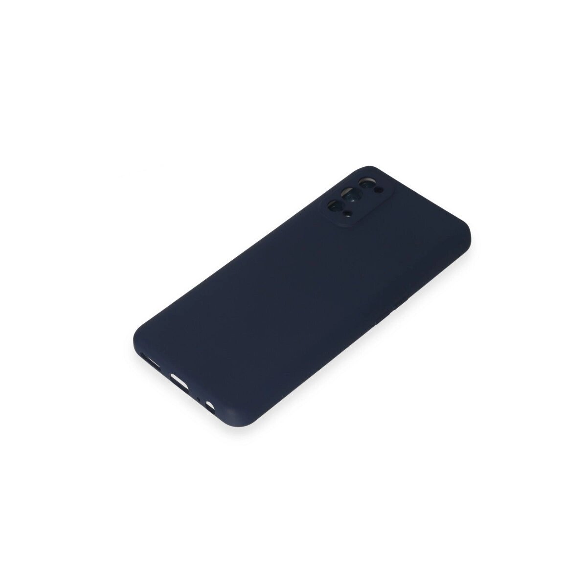 Realme 7 Pro Kılıf Nano İçi Kadife Silikon - Lacivert