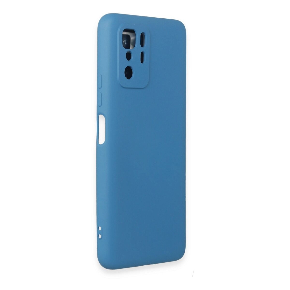 Xiaomi Poco X3 Gt Kılıf Nano İçi Kadife Silikon - Mavi Xiaomi Poco X3 Gt Kılıf Nano İçi Kadife Silikon - Mavi
