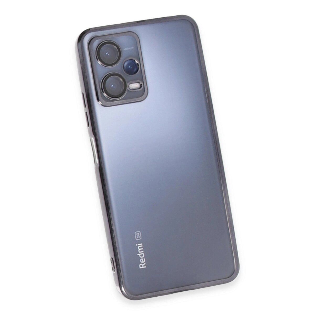 Xiaomi Redmi Note 12 Pro 5g Kılıf Razer Lensli Silikon - Siyah Xiaomi Redmi Note 12 Pro 5g Kılıf Razer Lensli Silikon - Siyah