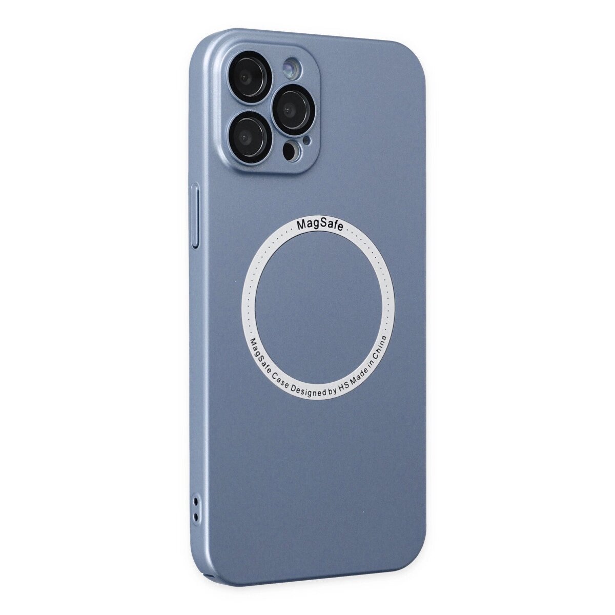 Apple İphone 12 Pro Kılıf Jack Magneticsafe Lens Silikon - Sierra Blue Apple İphone 12 Pro Kılıf Jack Magneticsafe Lens Silikon - Sierra Blue