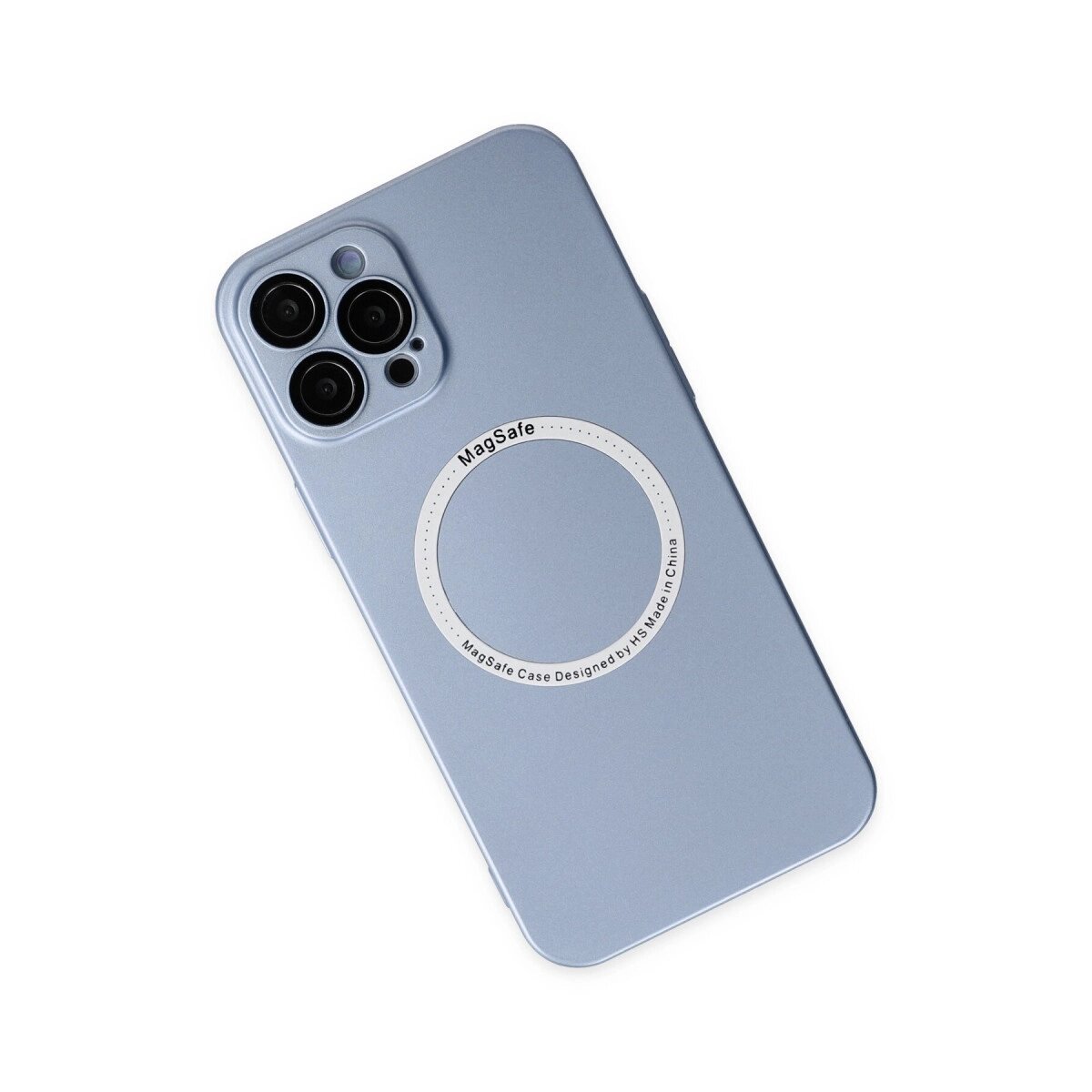 Apple İphone 12 Pro Kılıf Jack Magneticsafe Lens Silikon - Sierra Blue Apple İphone 12 Pro Kılıf Jack Magneticsafe Lens Silikon - Sierra Blue