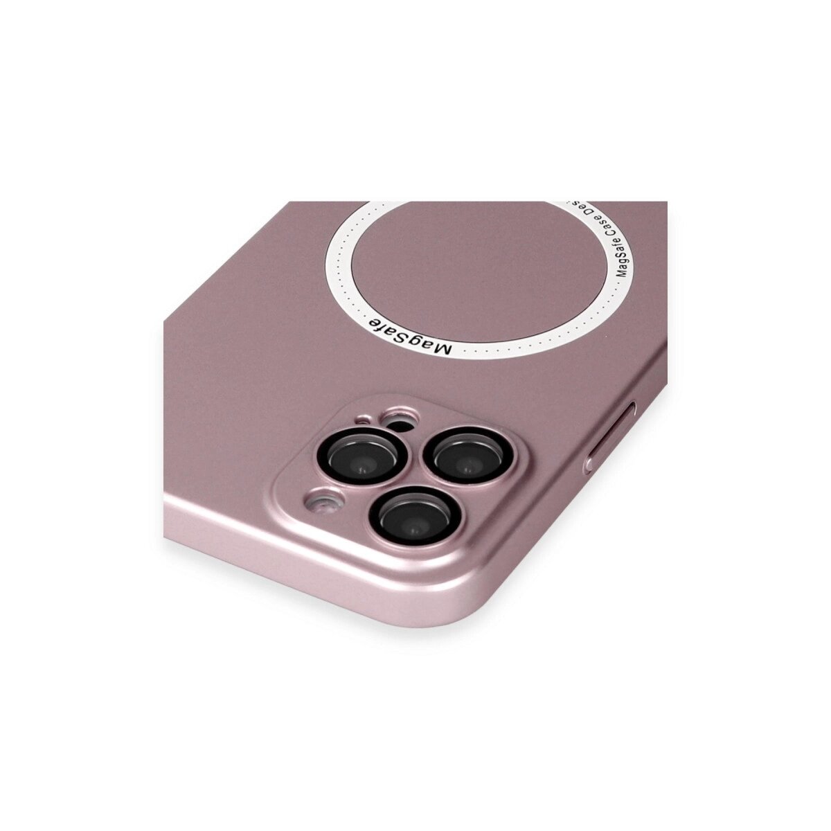 Apple İphone 12 Pro Kılıf Jack Magneticsafe Lens Silikon - Rose Gold Apple İphone 12 Pro Kılıf Jack Magneticsafe Lens Silikon - Rose Gold
